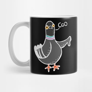 Coo / Boo Pigeon (White) Mug